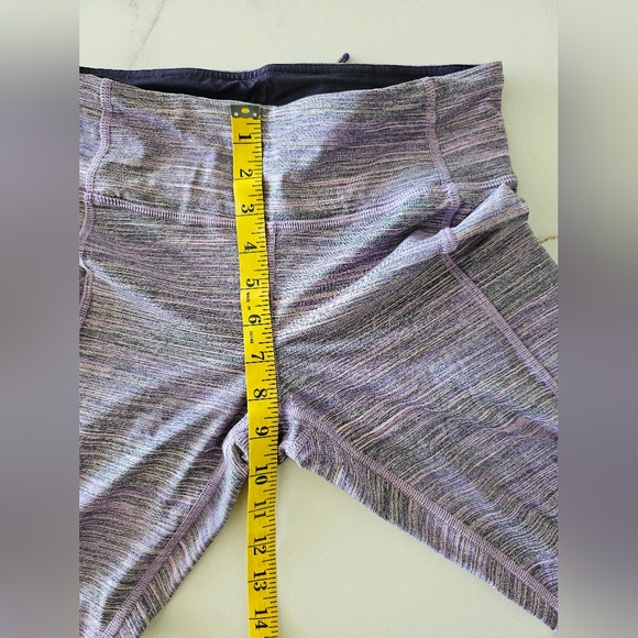 Lululemon Speed Tight IV Space Dye Camo Tender Violet Black Grape Purple Size 6 - Picture 16 of 16
